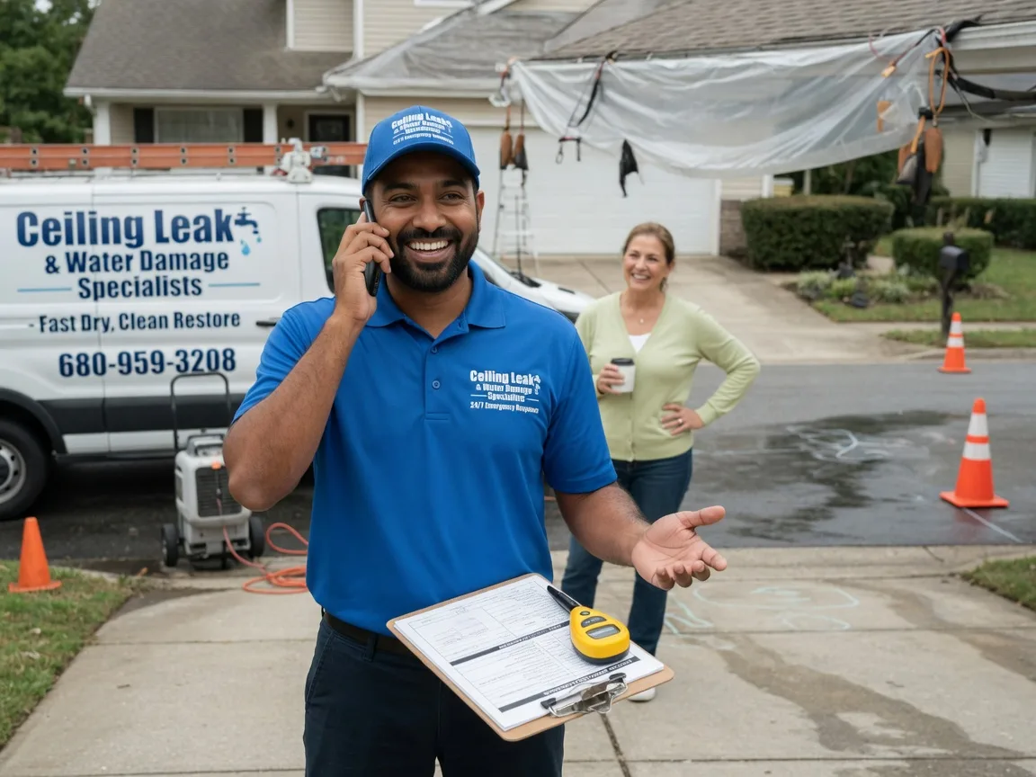 Ceiling Leak Cleanup Hopkinton, RI FAQs